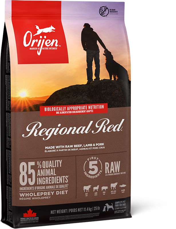 Orijen Regional Red Dog Food Bag
