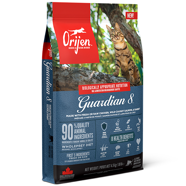 ORIJEN Guardian 8 Cat Front Right 4.5kg bag