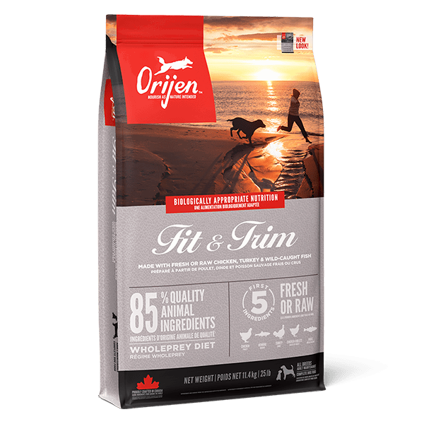 ORIJEN Fit and Trim Dog - front of bag.